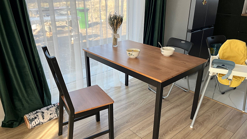 Обеденная группа Sonata/Соната антик / графит фото покупателя 63