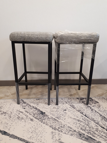 Полубарный стул Лофт мадера 20 / белый матовый фото покупателя 239