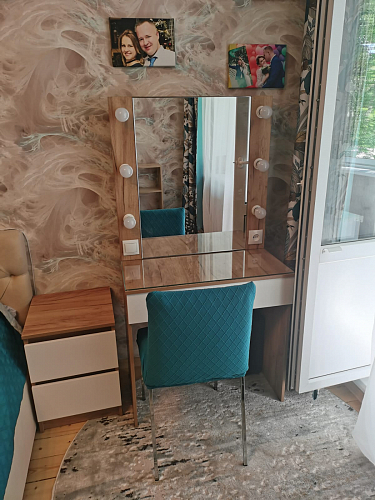 Туалетный столик Мадера ЛДСП графит новый фото покупателя 2