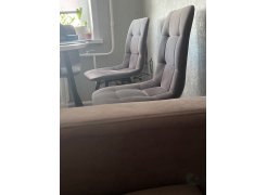 Стул на металлокаркасе Чилли горчичный / белый фото покупателя 495