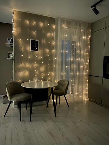 Стул на металлокаркасе Gabi 1 beige / black фото покупателя 664