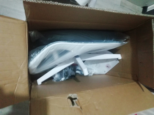 Компьютерное кресло Konfi gray / blue / white фото покупателя 91