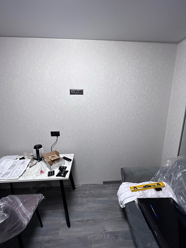 Стол Тринити Лофт 120 32 мм дуб галифакс табако / черный матовый фото покупателя 303