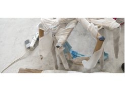 Стул на металлокаркасе Capri blue / white фото покупателя 29