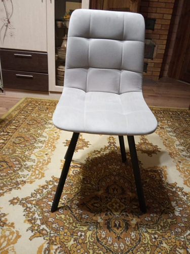 Комплект стульев Чилли 2 шт бежевый / черный фото покупателя 1044