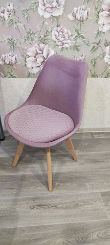 Стул Bonuss blue / wooden legs фото покупателя 15
