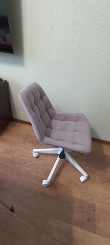 Кресло Келми 1  / AV 245 белый каркас синий микровелюр (neo 25) фото покупателя 39