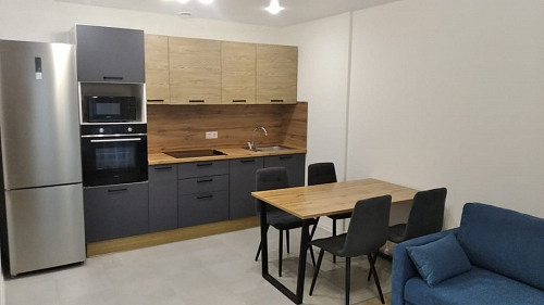 Деревянный стол Лота Лофт 120x75 дуб крафт табачный / черный матовый фото покупателя 435