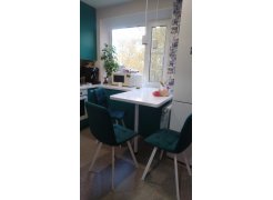 Стул на металлокаркасе Чилли розовый / черный каркас фото покупателя 426