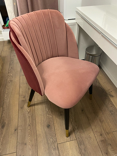 Стул на металлокаркасе Orly khaki / green фото покупателя 8