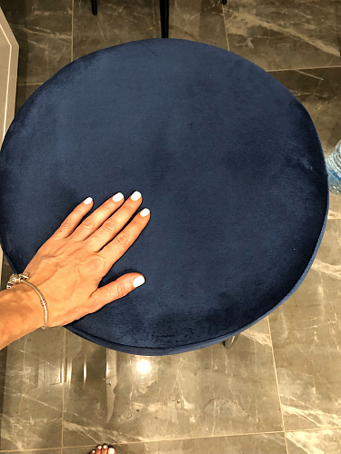 Барный стул Plato 1 dark blue фото покупателя 3