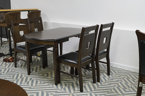 Стол обеденный раздвижной Modena/Модена тобакко из шоурума 1