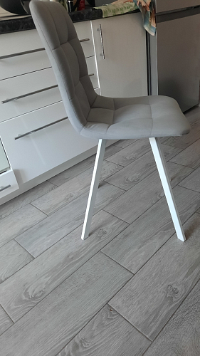 Комплект из "Стул на металлокаркасе Чилли розовый / черный каркас" 2 шт. фото покупателя 812