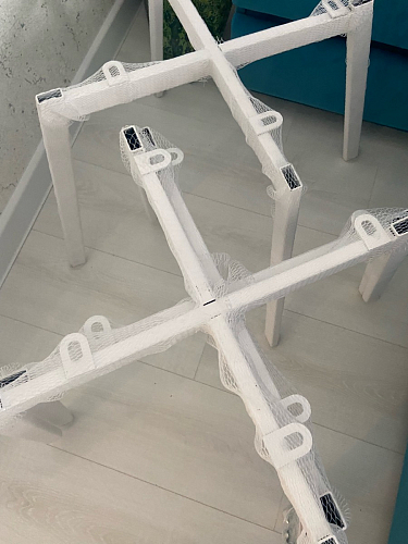 Стул на металлокаркасе Челси К бирюзовый / черный фото покупателя 240