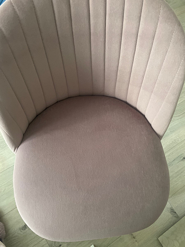 Стул на металлокаркасе Gabi green / black / silver фото покупателя 62