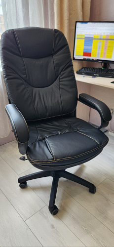 Компьютерное кресло Comfort Lux/Комфорт Люкс черный фото покупателя 53