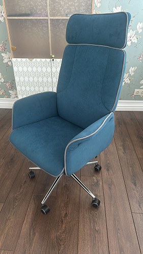 Компьютерное кресло Charm/Шарм синий 32 фото покупателя 12