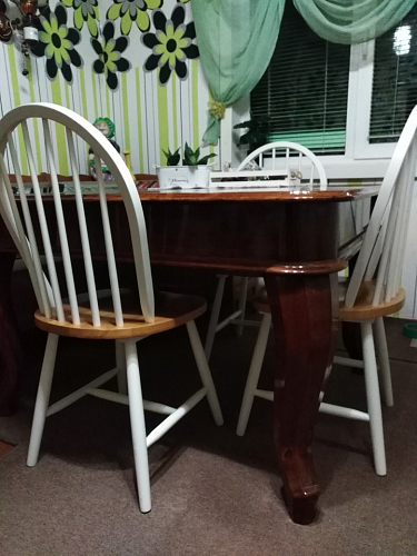 Деревянный стул Avery mod. 1101 white фото покупателя 5