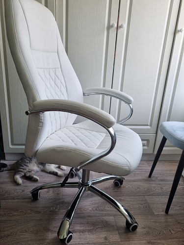 Компьютерное кресло Aragon белое фото покупателя 34