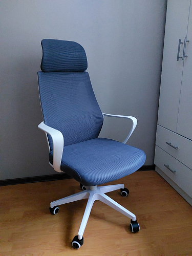 Компьютерное кресло Golem black / white фото покупателя 21