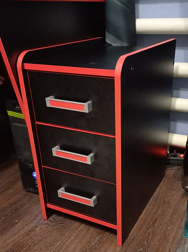 Тумба Ханна черная / красная - Уцененный экземпляр фото покупателя 136