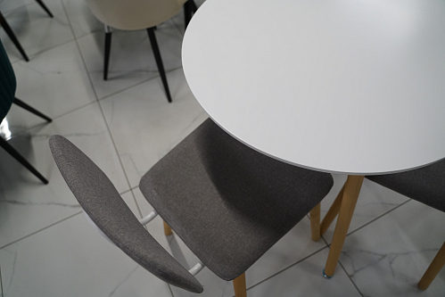 Стол Lorini 80 white / wood из шоурума 2