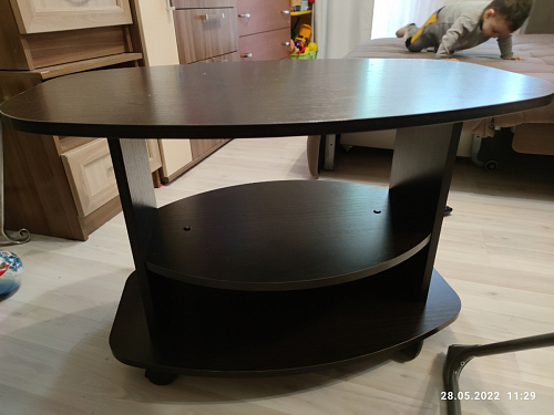 Журнальный столик Лидер дуб сонома фото покупателя 46