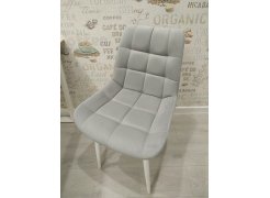 Стул на металлокаркасе Челси светло-серый / черный каркас фото покупателя 136