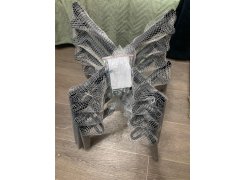 Стул на металлокаркасе Чилли синяя ткань / белый фото покупателя 547