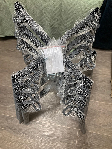 Стул на металлокаркасе Чилли зеленый / белый каркас фото покупателя 547