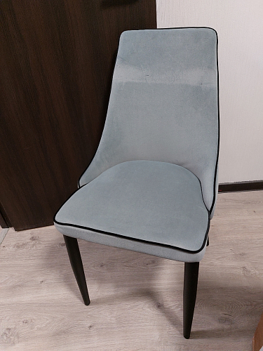 Стул на металлокаркасе Kora black / gray фото покупателя 467