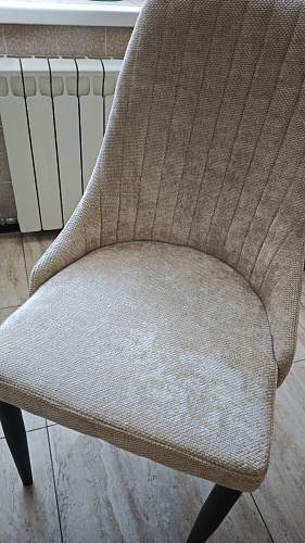 Стул на металлокаркасе Kora green / black фото покупателя 406