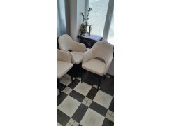 Стул на металлокаркасе Vener beige / black фото покупателя 2