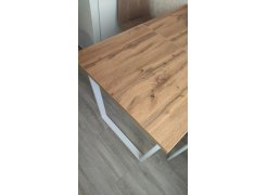 Стол Лота Лофт 140 25 мм юта / белый матовый фото покупателя 430