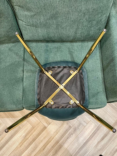 Стул на металлокаркасе Dabl green фото покупателя 124
