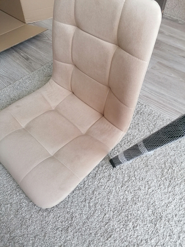 Стул на металлокаркасе Чилли зеленый / белый каркас фото покупателя 646