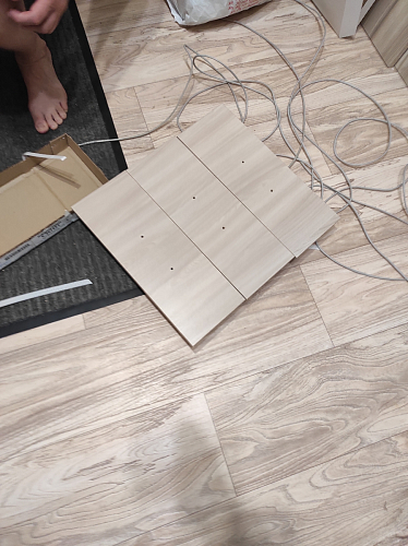 Стол письменный Бриз МДФ волна лайм / ясень светлый фото покупателя 161