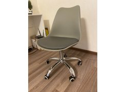 Компьютерное кресло Kolin gray / chrome фото покупателя 32