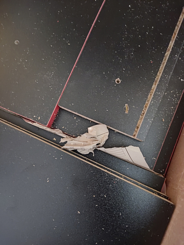 Тумба Ханна черная / красная - Уцененный экземпляр фото покупателя 55