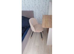 Стул на металлокаркасе Gabi gray / black фото покупателя 57