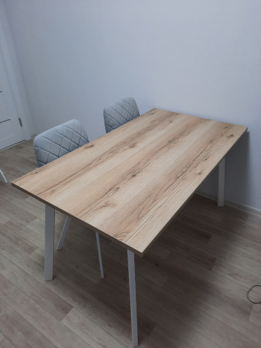 Стол Тринити Лофт 120 25 мм черный матовый / юта фото покупателя 111