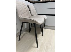 Стул на металлокаркасе Вейв темно-серый / черный фото покупателя 280