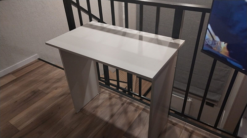 Стол письменный Kiwi дуб молочный  - Уцененный экземпляр фото покупателя 43