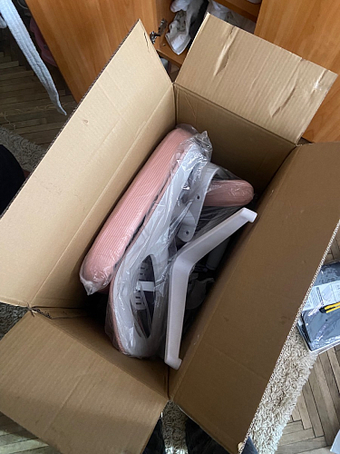 Компьютерное кресло Konfi light gray / blue / white фото покупателя 139