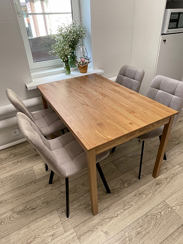 Комплект стульев Чилли 2 шт бежевый / черный фото покупателя 378