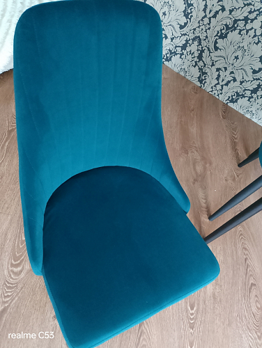 Стул на металлокаркасе Kora black / gray фото покупателя 359