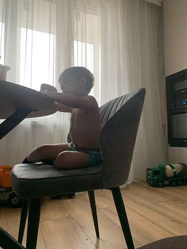 Стул на металлокаркасе Kosta белый фото покупателя 1