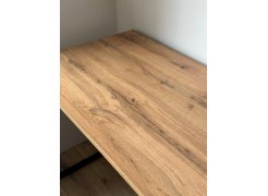 Письменный стол Клер Лофт дуб вотан / черный матовый фото покупателя 28