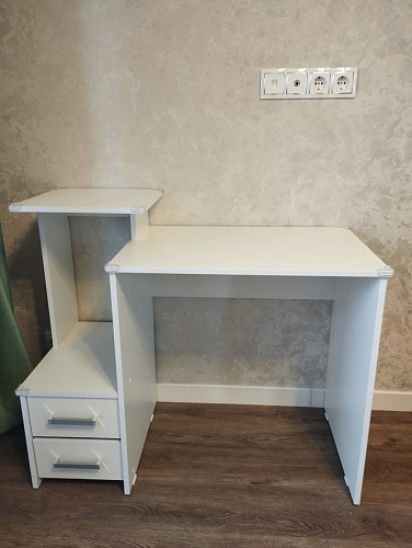 Стол компьютерный Джаз-24 правый венге фото покупателя 104