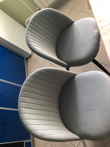 Стул на металлокаркасе Gabi latte / gold / black фото покупателя 241